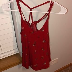 Hollister Floral Tank Top